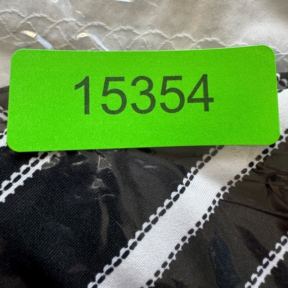 VAMP Women's Black/White Vintage Pull On A-Line Maxi Skirt Size Small Geometric - Picture 13 of 13